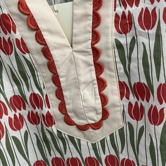 NWT Floral Entro Blouse XL V Neck New with Tags - Picture 5 of 15